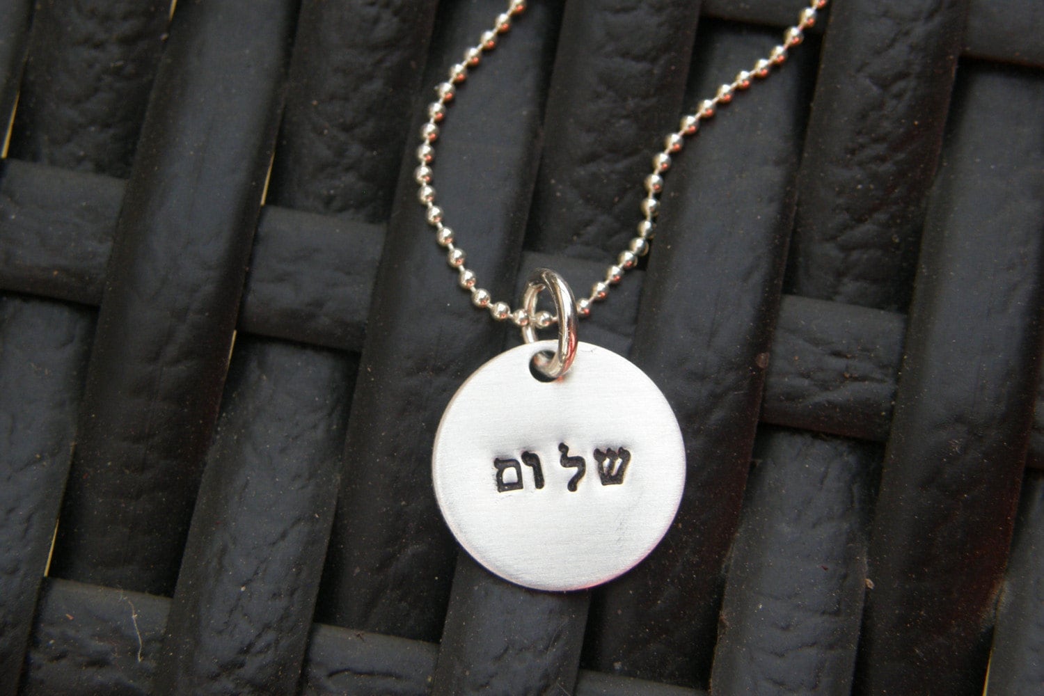 Shalom In Hebrew The Word Shalom Means Peace Hello And Etsy