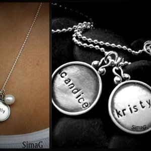 Every Disc Got A Story Customizable Personalized Unique Gifts Price is for 3 discsenglish and hebrew font available By SimaG jewelry Bild 4