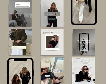 Trendy iOS Core SMM Instagram-sjablonen | Digitale marketingberichten | Esthetisch, gedurfd, modern | Socialmediamanager | IG-bericht | Viraal | Canvas