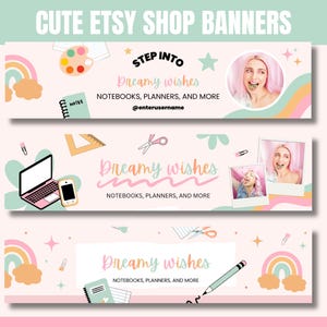 MRR PLR Etsy-banner- och Facebook-omslagsmallar | Redigerbart mockuppaket