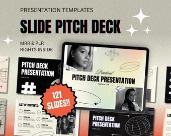Modelli di slide MRR PLR / Slide per corsi, formazione e webinar