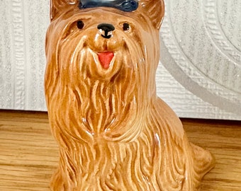 ◆D 12点 シルバック イギリス製 陶器置物 ヨークシャテリア 犬