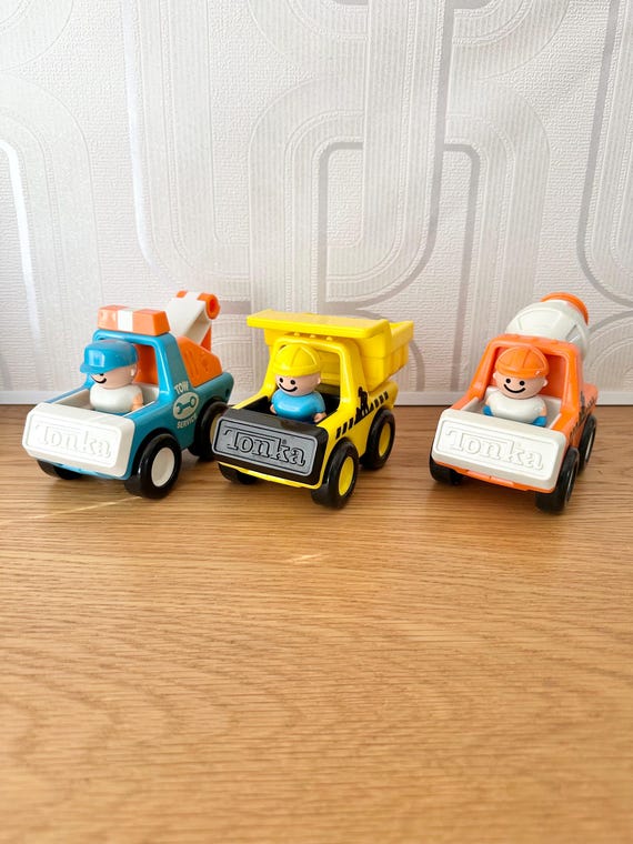 Vintage 1987 Tonka Construction Vehicles - Etsy
