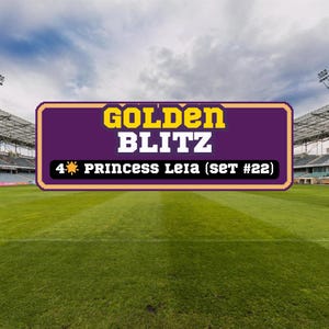 Princess Leia (Set #22) - Golden Blitz Sticker