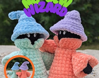 NO-SEW Wizard Plush Crochet Pattern