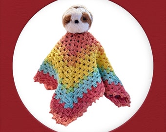 Sloth Crochet Baby Lovey