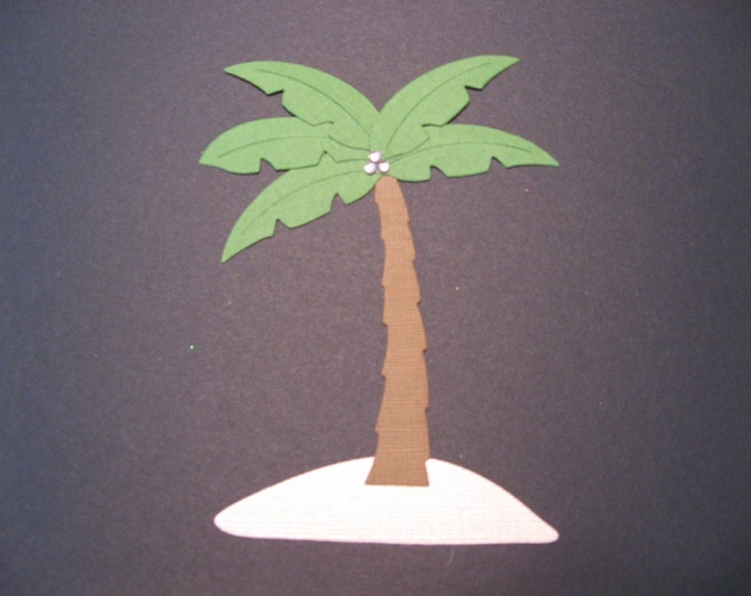 Palm Tree Die Cut Paper Piecing Etsy