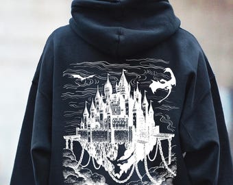 Dragon Rider Fantasy Hoodie RPG Gift for Dungeon Master Role Play Gift Bookish Sweatshirt Hoodie Dragon Born Pullover Hoodie Dragon Gift