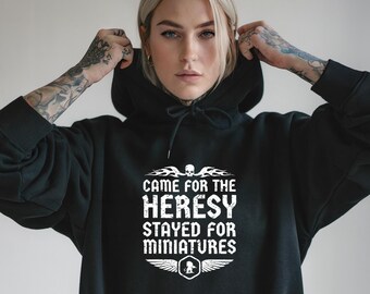 Felpa con cappuccio per pittura in miniatura 40k War Game Nerdy Model Builder Gift Felpa con cappuccio per Wargamer Table Top RPG Felpa con cappuccio per amante dei mini War Game