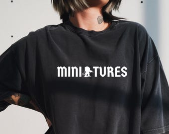 Maglietta con pittura in miniatura, regalo per gioco di guerra da 40k per marito, maglietta da wargamer, maglietta da tavolo RPG Comfort Colors, maglietta Heresy Mini Lover Miniature Army