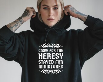 Felpa con cappuccio per pittura in miniatura 40k War Game Nerdy Model Builder Gift Felpa con cappuccio per Wargamer Table Top RPG Felpa con cappuccio per amante dei mini War Game