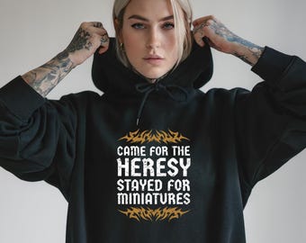 Felpa con cappuccio per pittura in miniatura 40k War Game Nerdy Model Builder Gift Felpa con cappuccio per Wargamer Table Top RPG Felpa con cappuccio per amante dei mini War Game