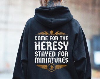 Felpa con cappuccio per pittura in miniatura 40k War Game Nerdy Model Builder Gift Felpa con cappuccio per Wargamer Table Top RPG Felpa con cappuccio per amante dei mini War Game
