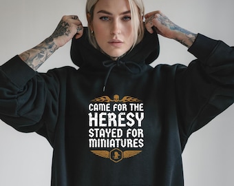 Felpa con cappuccio per pittura in miniatura 40k War Game Nerdy Model Builder Gift Felpa con cappuccio per Wargamer Table Top RPG Felpa con cappuccio per amante dei mini War Game