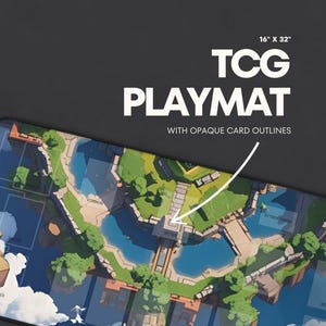 Tapete de jogo de cartas TCG, presente para marido, acessórios para jogos de cartas colecionáveis, presentes TCG, tipo grama, conjunto de base para jogo de cartas TCG, tapete para jogos, baralho superior