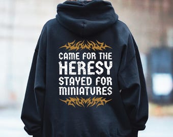 Felpa con cappuccio per pittura in miniatura 40k War Game Nerdy Model Builder Gift Felpa con cappuccio per Wargamer Table Top RPG Felpa con cappuccio per amante dei mini War Game