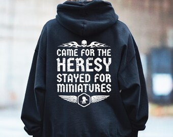 Felpa con cappuccio per pittura in miniatura 40k War Game Nerdy Model Builder Gift Felpa con cappuccio per Wargamer Table Top RPG Felpa con cappuccio per amante dei mini War Game