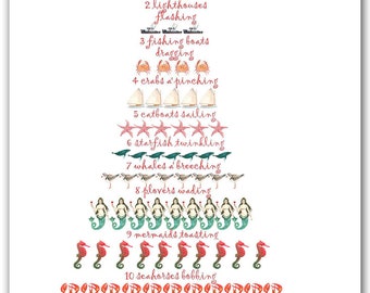 nautical christmas cards funny christmas cards 12 days of christmas boxed set original artwork whale seahorse christmas lighthouse - Nautical Christmas Cards nautical christmas cards funny christmas cards 12 days of christmas boxed set original artwork whale seahorse christmas lighthouse - Nautical Christmas Cards