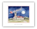 Chatham Lighthouse,Cape Cod MA. Christmas lighthouses, new England light house Christmas cards 10 per clear box.cape cod holiday