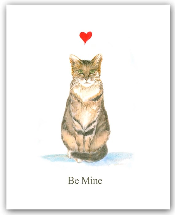 Biglietti San Valentino Con Gatti – 24 Carte Con Buste E Adesivi, 10x15 Cm, Per Bambini