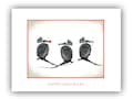 Christmas Mice cards- holiday mice -  holiday mice cards-  funny Christmas cards- mouse Christmas cards-