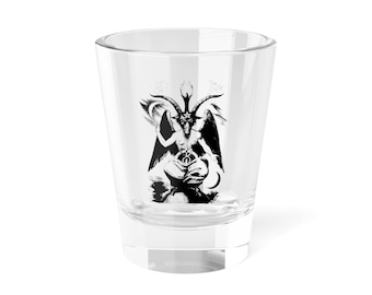 DemonOLogical - Baphomet - Shot Glass, 1.5oz