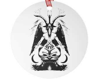Metal Ornament - Baphomet - Cautes and Cautopates - DemonOLogical