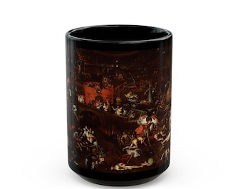 DemonOLogical - Inferno Herri met de Bles - Black Mug (11oz, 15oz)