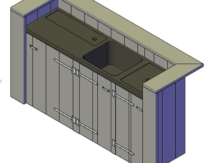 L Shaped Home Bar Plans - Etsy Canada