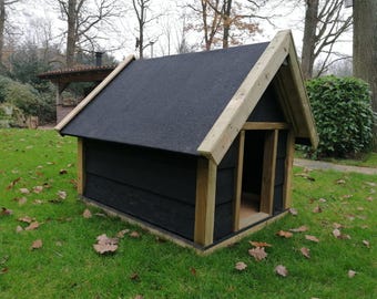 Dog house | large dog house | Dog house plans | outdoor dog house | Dog house plan PDF| Diy Construction Plans | INSTANT DOWNLOAD