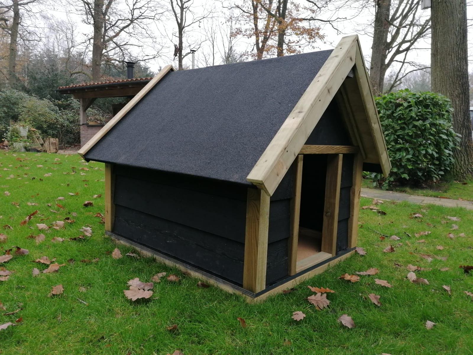 Niche pour chien | grande niche pour chien | Plans de niche pour chien | niche pour chien en plein air | Plan de la niche PDF| Plans de construction d