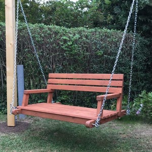 Swing bench diy | Wooden Swing bench | Swing bench plans | Swing bench plan PDF | Diy Construction Plans | INSTANT DOWNLOAD