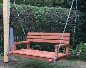 Swing bench diy | Wooden Swing bench | Swing bench plans | Swing bench plan PDF | Diy Construction Plans | INSTANT DOWNLOAD