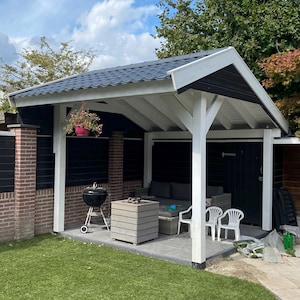 Shelter shed | Shelter shed plans | hooded barn | Shelter shed building plans | Shelter shed PDF Instructions | INSTANT DOWNLOAD