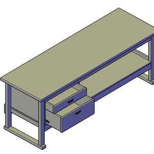 Workbench | woodworking bench | workbench plans | garage workbench | workbench plan PDF| Diy Construction Plans | INSTANT DOWNLOAD