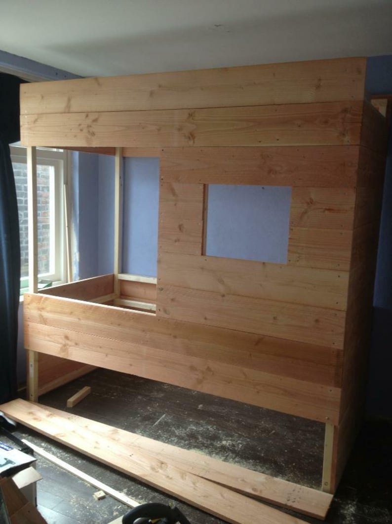 Alcove Bed Diy | Wooden Alcove Bed | Alcove Bed Plans | Alcove Bed Plan ...