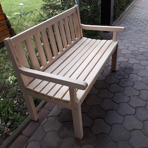 Wood garden bench diy | Wooden bench | wood bench plans | wood bench plan PDF | Diy Construction Plans | INSTANT DOWNLOAD