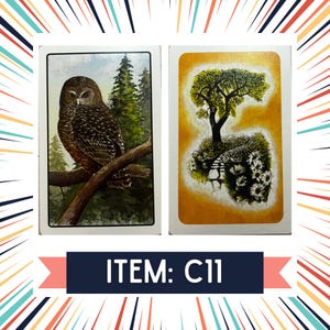 C11 - Vintage Swap Cards - Playing Card Pairs – Junk Journal Ephemera and Crafts