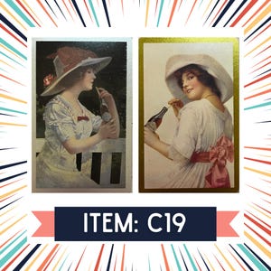C19 - Vintage Swap Cards - Playing Card Pairs – Junk Journal Ephemera and Crafts