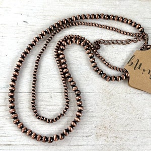 Copper navajo pearls shop