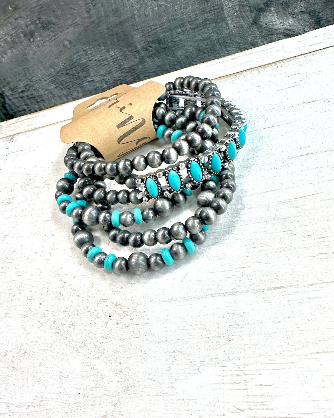 Handmade Navajo Pearl Petite Sweet Bracelet ~ All 4mm Beads