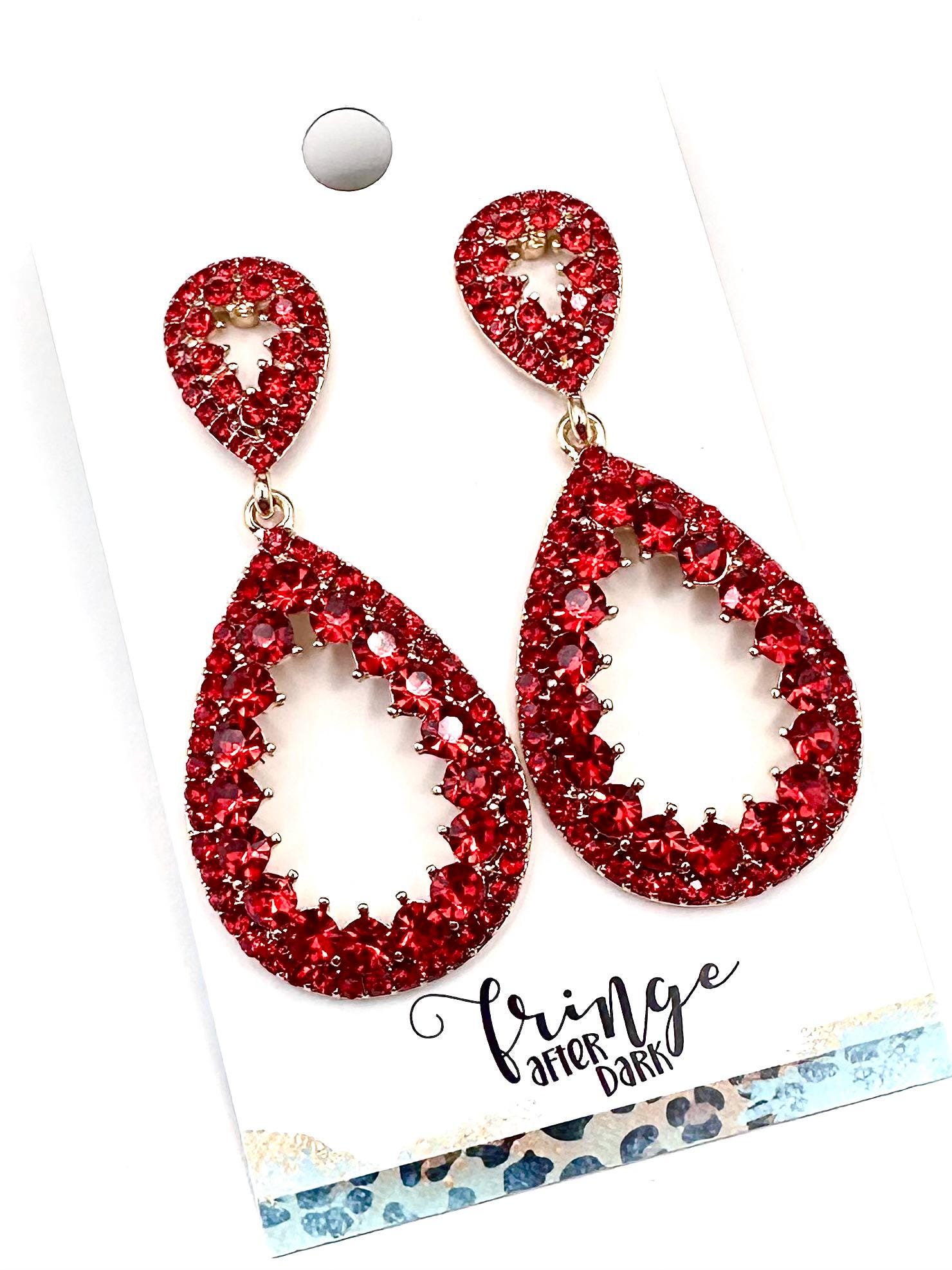 open lace back dress Amazon.com: Art Deco Antique Vintage Style Scarlet Ruby Red Rhinestone  Bridal Bridesmaid Wedding Prom Cluster Earrings: Clothing, Shoes & Jewelry