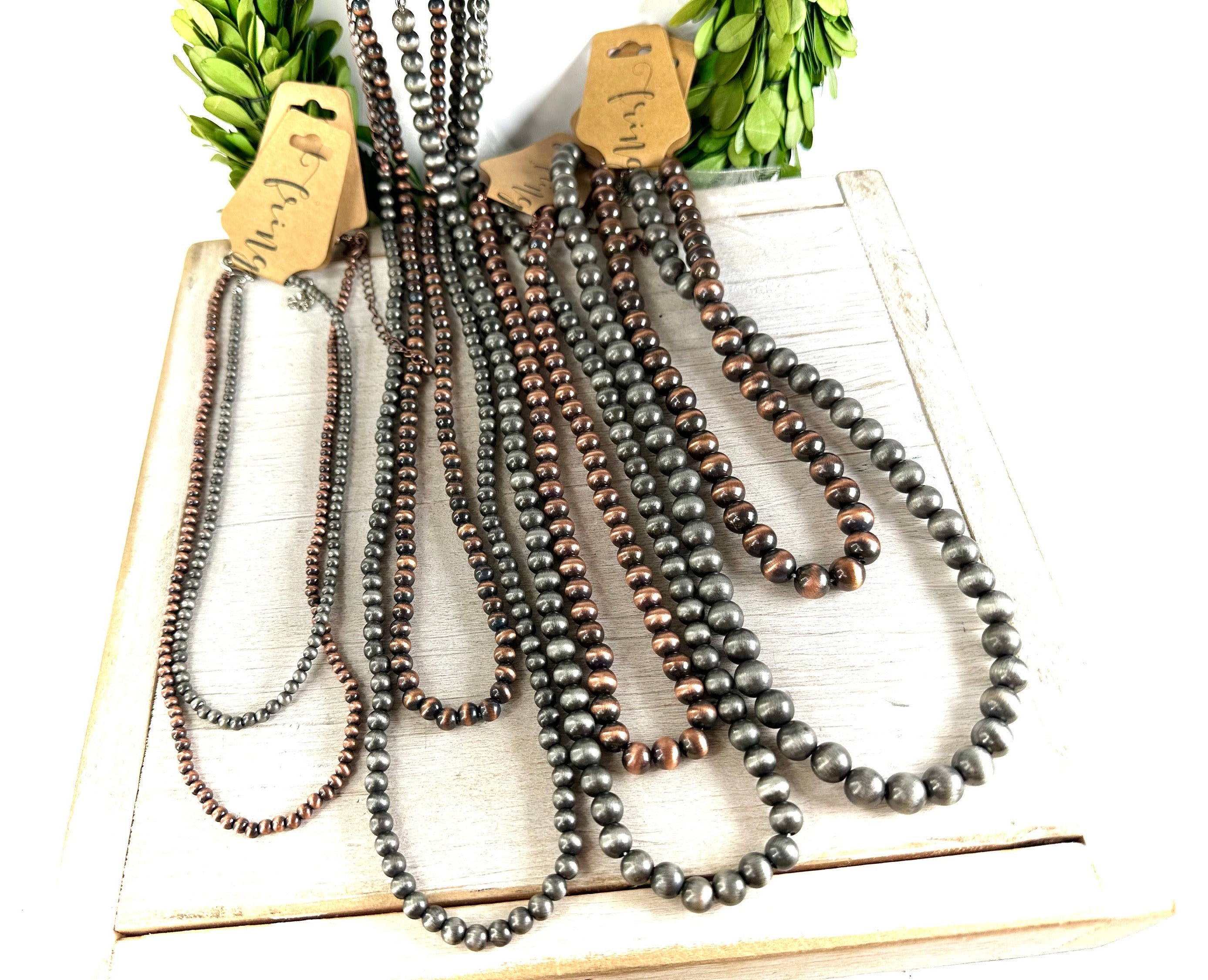 Navaho Pearl Necklace 30 - Etsy