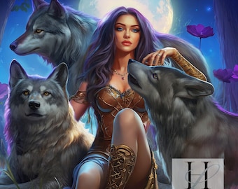 Custom Fantasy Portrait Commission, Custom Fantasy Art, Dungeons & Dragons Inspired Art, RPG Character, Personalised DnD Portrait Art