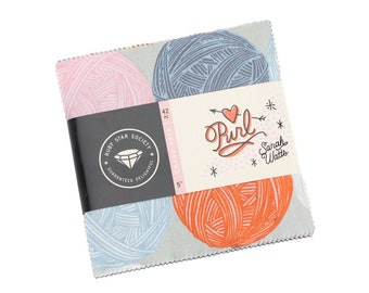 PURL 5 inch charm pack Moda Fabric by Sarah Watts RS2029PP