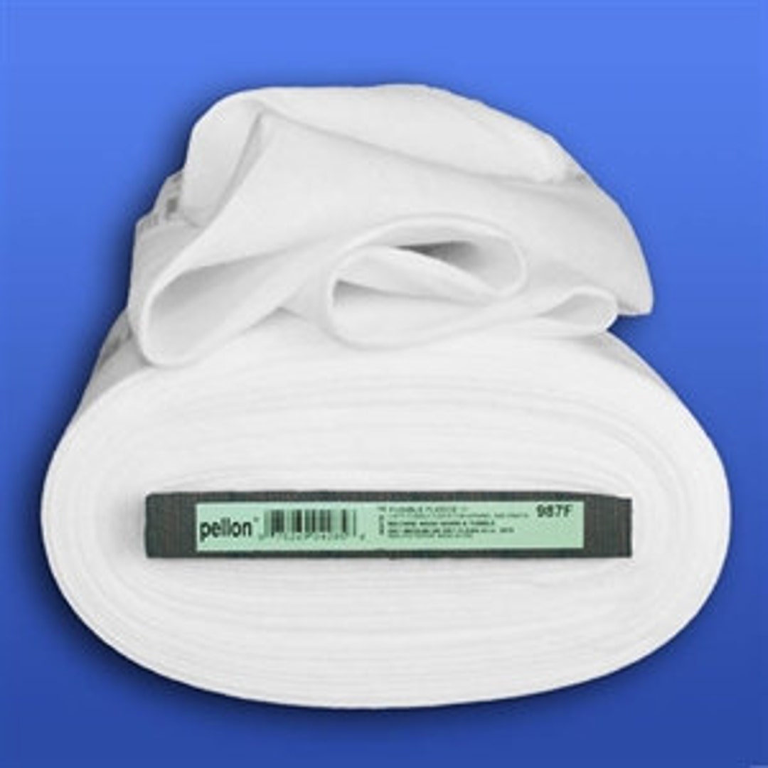 Pellon 987F Fusible Fleece 22" (Bolt, 7 Yards), Fabric By The Bolt