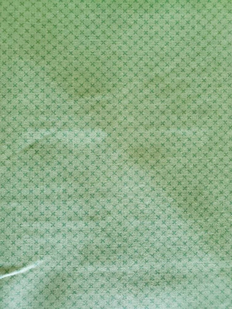 Kisses Green fabric by Riley Blake Designs X C210-GREEN blender solid image 3