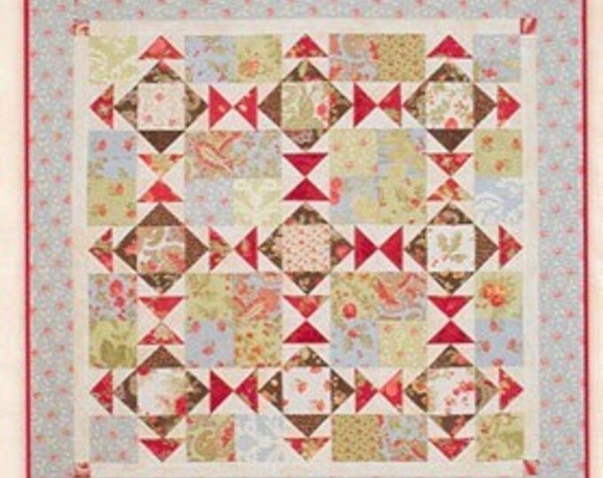 Winter White Quilt PATTERN Miss Rosie's Schnibbles Etsy