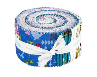 It's here! 2.5 inch strips Little Brier Rose Jelly Roll fabric by Riley Blake Jill Howarth 40 strips RP-11070-40