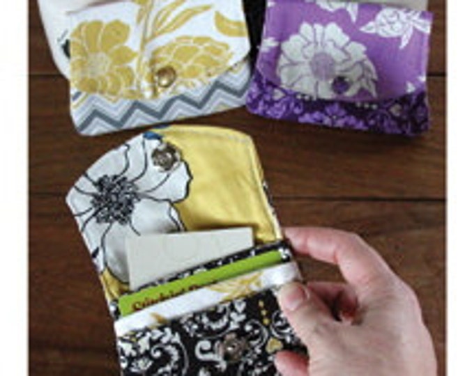 Little Wallet PATTERN Purse Business Card Holder Etsy
